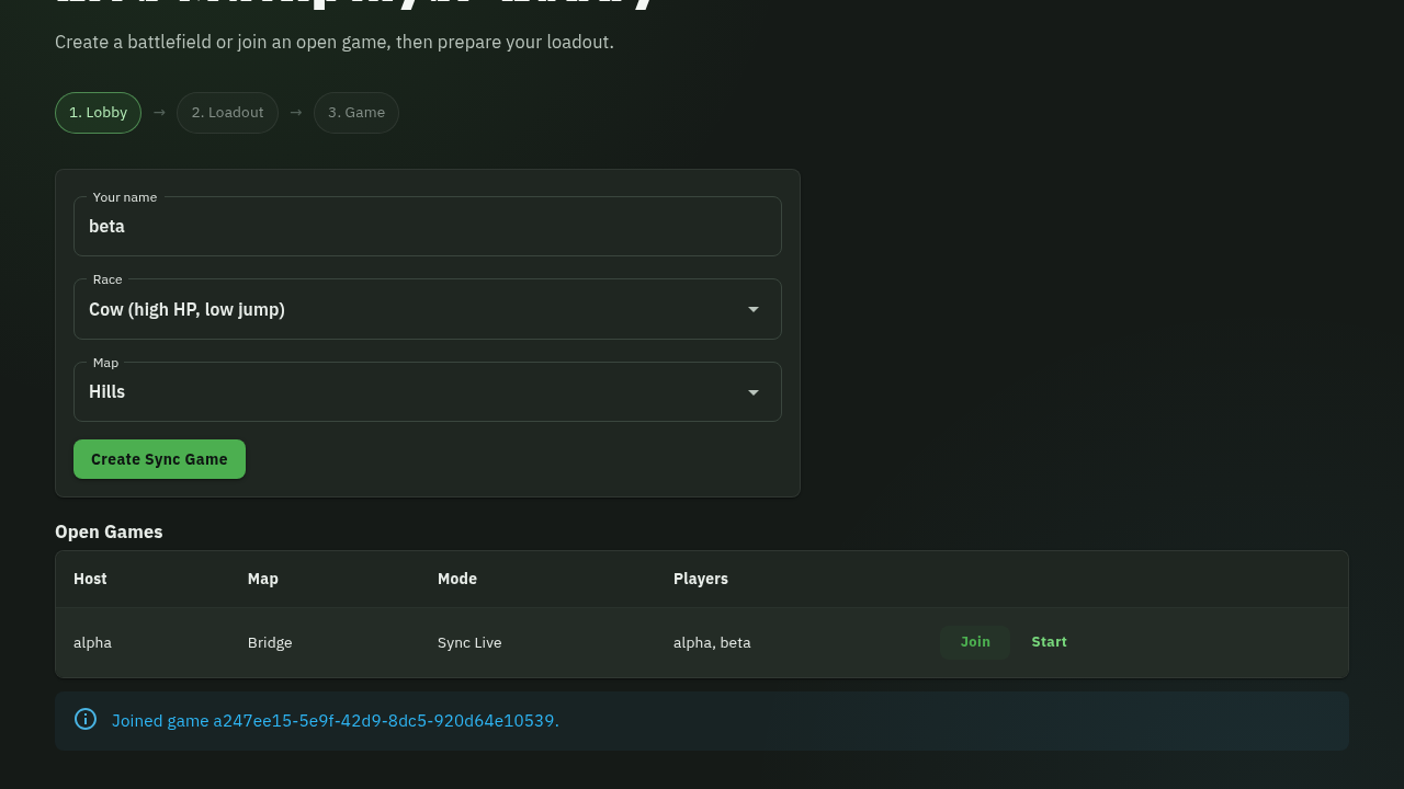 Sync join